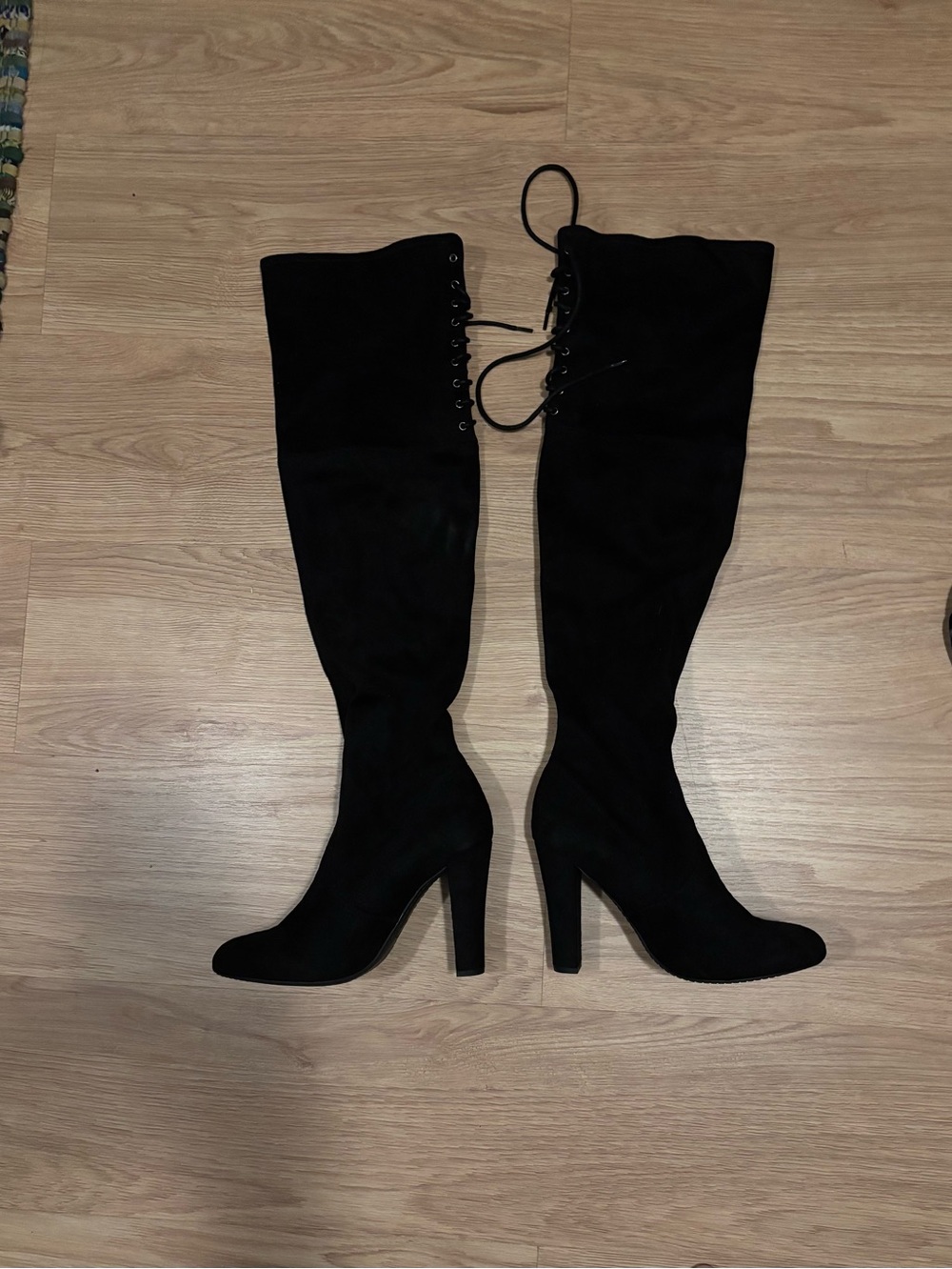 Steve Madden Women's Over-the-Knee High Heel Boots - Black